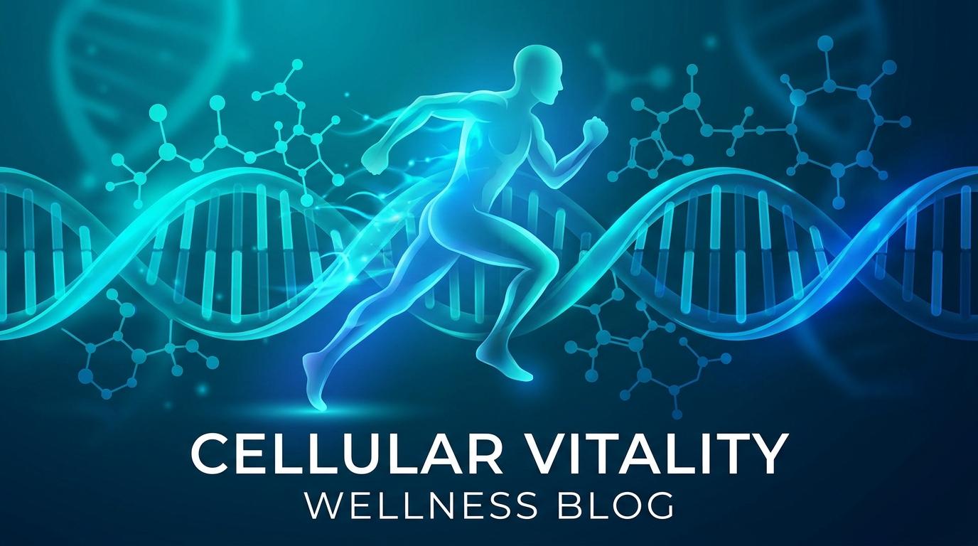 Conceptual medical illustration of cellular health